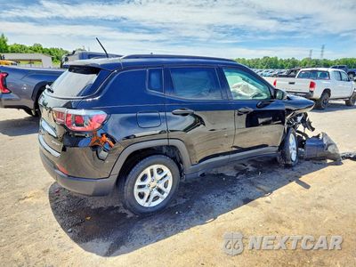 Trzecie zdjęcie samochodu z tyłu: 2018 JEEP COMPASS SPORT VIN:3C4NJCAB3JT181605 - miniatura
