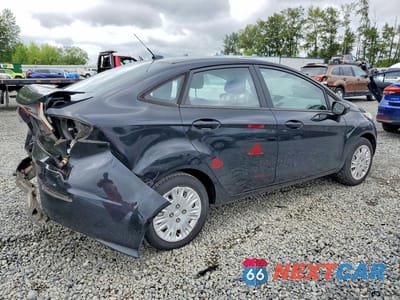 Trzecie zdjęcie samochodu z tyłu: 2016 FORD FIESTA S VIN:3FADP4AJ4GM148581 - miniatura