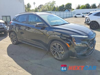 Czwarte zdjęcie samochodu z boku: 2022 HYUNDAI KONA N LINE VIN:KM8K33A3XNU843015 - miniatura