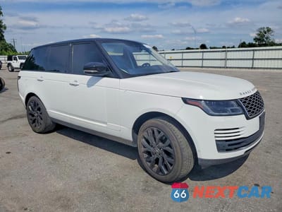 Czwarte zdjęcie samochodu z boku: 2018 LAND ROVER RANGE ROVER HSE VIN:SALGS2SV1JA387921 - miniatura