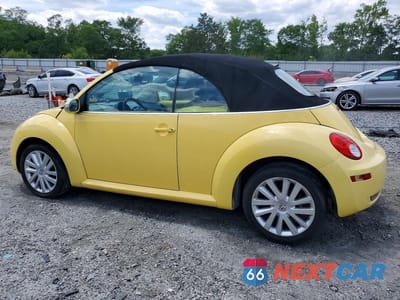 Drugie zdjęcie samochodu z przodu: 2008 VOLKSWAGEN NEW BEETLE CONVERTIBLE SE VIN:3VWRF31Y48M409975 - miniatura