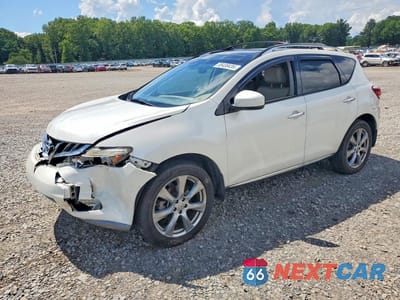 2012 NISSAN MURANO S JN8AZ1MU9CW121449 - główne zdjęcie licytacji z USA - miniatura