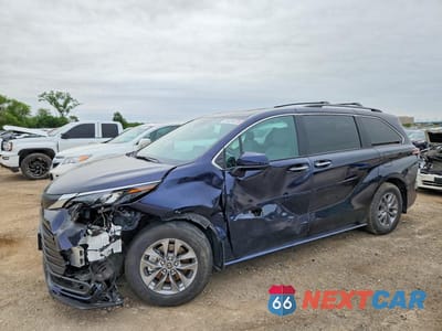 2025 TOYOTA SIENNA XLE 7-PASSENGER 5TDJRKEC2SS258366 - główne zdjęcie licytacji z USA - miniatura
