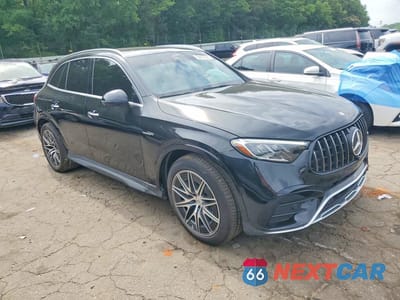 Czwarte zdjęcie samochodu z boku: 2025 MERCEDES-BENZ GLC 63 AMG S E PERFORMANCE VIN:W1NKM8AB9SF246436 - miniatura