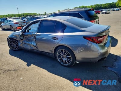 Drugie zdjęcie samochodu z przodu: 2018 INFINITI Q50 3.0T SPORT VIN:JN1EV7AR9JM432290 - miniatura