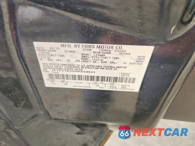 Zdjęcie 12 z 12 samochodu: 2010 FORD F150 SUPER CAB VIN:1FTFX1EV0AKE54531 - miniatura