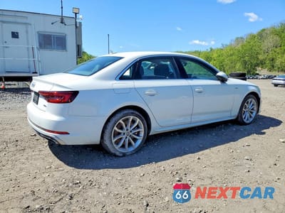 Trzecie zdjęcie samochodu z tyłu: 2019 AUDI A4 PREMIUM PLUS VIN:WAUENAF40KA118258 - miniatura