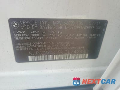Zdjęcie 13 z 13 samochodu: 2011 BMW X5 VIN:5UXZV4C54BL742330 - miniatura