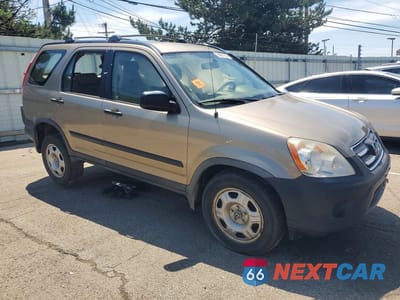 Czwarte zdjęcie samochodu z boku: 2005 HONDA CR-V LX VIN:JHLRD78505C061605 - miniatura