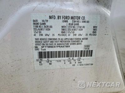 Zdjęcie 12 z 12 samochodu: 2023 FORD MAVERICK VIN:3FTTW8E97PRA87889 - miniatura