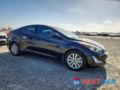 Czwarte zdjęcie samochodu z boku: 2014 HYUNDAI ELANTRA SE VIN:KMHDH4AE4EU203657 - miniatura