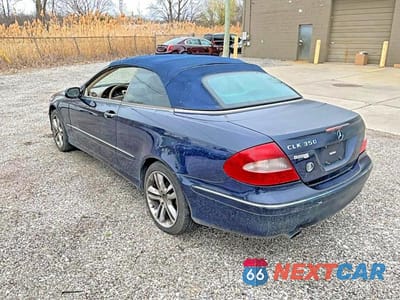 Trzecie zdjęcie samochodu z tyłu: 2007 MERCEDES-BENZ CLK 350 VIN:WDBTK56F07T081198 - miniatura