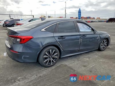 Trzecie zdjęcie samochodu z tyłu: 2024 HONDA CIVIC EX VIN:2HGFE1F71RH327877 - miniatura