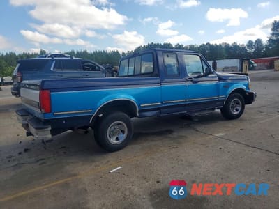 Trzecie zdjęcie samochodu z tyłu: 1995 FORD F150 VIN:1FTEX15N6SKB89319 - miniatura