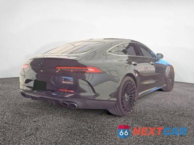Czwarte zdjęcie samochodu z boku: 2020 MERCEDES-BENZ AMG GT 53 VIN:WDD7X6BB1LA013985 - miniatura