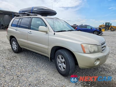 Czwarte zdjęcie samochodu z boku: 2002 TOYOTA HIGHLANDER LIMITED VIN:JTEHF21A420069650 - miniatura