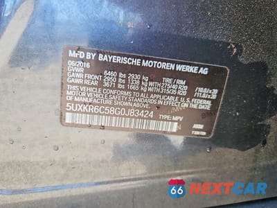 Zdjęcie 13 z 13 samochodu: 2016 BMW X5 XDRIVE50I VIN:5UXKR6C58G0J83424 - miniatura