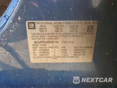 Zdjęcie 12 z 12 samochodu: 2015 CHEVROLET SILVERADO K1500 HIGH COUNTRY VIN:3GCUKTEC2FG341758 - miniatura