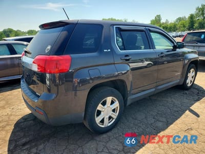 Trzecie zdjęcie samochodu z tyłu: 2014 GMC TERRAIN SLE VIN:2GKFLVEK5E6283815 - miniatura