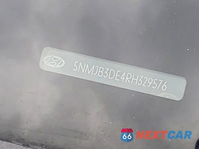 Zdjęcie 13 z 13 samochodu: 2024 HYUNDAI TUCSON SEL VIN:5NMJB3DE4RH329576 - miniatura