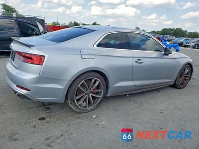 Trzecie zdjęcie samochodu z tyłu: 2018 AUDI S5 PREMIUM PLUS VIN:WAUP4AF54JA017047 - miniatura