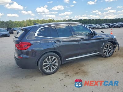 Trzecie zdjęcie samochodu z tyłu: 2019 BMW X3 XDRIVE30I VIN:5UXTR9C59KLP84872 - miniatura