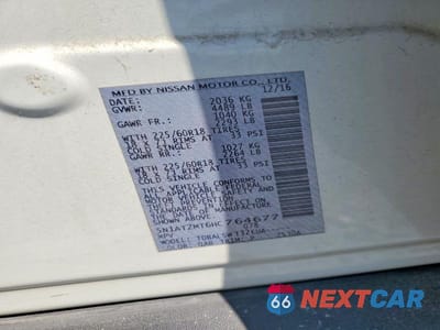 Zdjęcie 12 z 12 samochodu: 2017 NISSAN ROGUE SL VIN:5N1AT2MT6HC764677 - miniatura