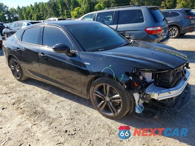 Czwarte zdjęcie samochodu z boku: 2024 ACURA INTEGRA A-SPEC TECH VIN:19UDE4H69RA021084 - miniatura