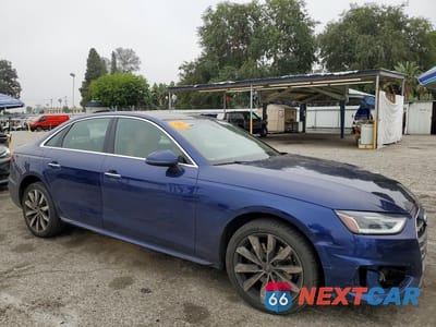 Czwarte zdjęcie samochodu z boku: 2022 AUDI A4 PREMIUM 40 VIN:WAUABAF42NN003679 - miniatura