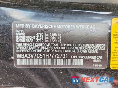 Zdjęcie 13 z 13 samochodu: 2015 BMW 428 I SULEV VIN:WBA3V7C51FP772731 - miniatura