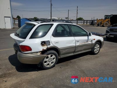 Trzecie zdjęcie samochodu z tyłu: 2000 SUBARU IMPREZA OUTBACK SPORT VIN:JF1GF4857YH801774 - miniatura