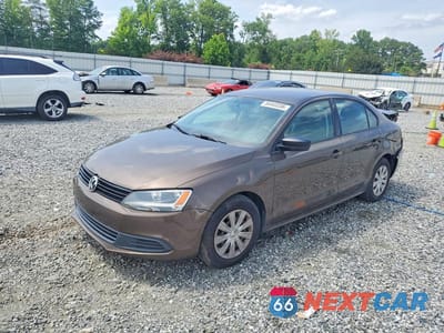 2014 VOLKSWAGEN JETTA BASE 3VW2K7AJ8EM226002 - główne zdjęcie licytacji z USA - miniatura