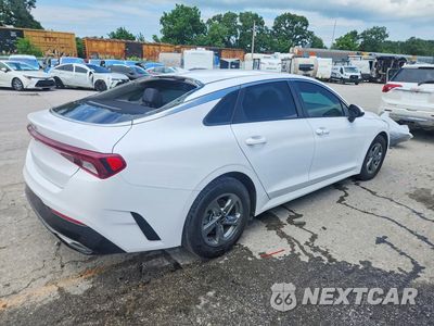 Trzecie zdjęcie samochodu z tyłu: 2023 KIA K5 LXS VIN:5XXG14J24PG217661 - miniatura