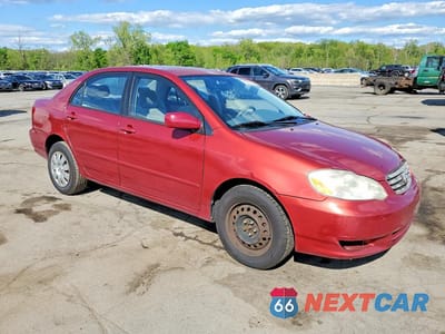 Czwarte zdjęcie samochodu z boku: 2004 TOYOTA COROLLA LE VIN:2T1BR32E84C279248 - miniatura