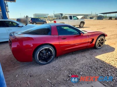 Trzecie zdjęcie samochodu z tyłu: 2002 CHEVROLET CORVETTE VIN:1G1YY22G325132573 - miniatura