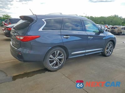 Trzecie zdjęcie samochodu z tyłu: 2014 INFINITI QX60 BASE VIN:5N1AL0MN9EC531605 - miniatura