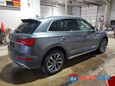 Trzecie zdjęcie samochodu z tyłu: 2022 AUDI Q5 PREMIUM PLUS 45 VIN:WA1EAAFY8N2083799 - miniatura