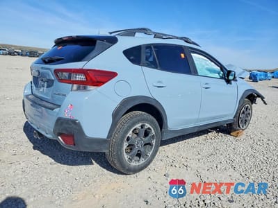 Trzecie zdjęcie samochodu z tyłu: 2021 SUBARU CROSSTREK PREMIUM VIN:JF2GTAPC2MH666118 - miniatura