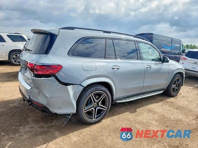 Trzecie zdjęcie samochodu z tyłu: 2025 MERCEDES-BENZ GLS 450 4MATIC VIN:4JGFF5KEXSB477004 - miniatura