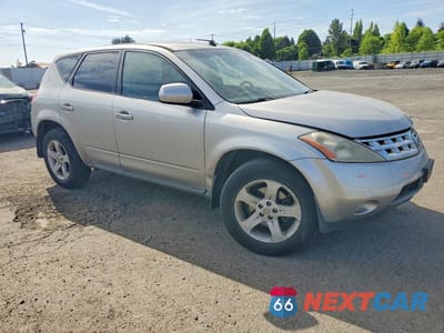 Czwarte zdjęcie samochodu z boku: 2005 NISSAN MURANO S VIN:JN8AZ08W65W404822 - miniatura