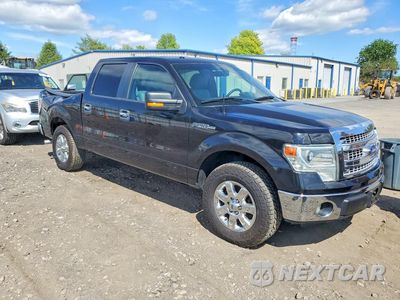 Czwarte zdjęcie samochodu z boku: 2014 FORD F150 SUPERCREW VIN:1FTFW1CF9EKF43812 - miniatura
