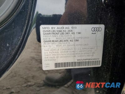 Zdjęcie 13 z 13 samochodu: 2014 AUDI Q5 PREMIUM PLUS VIN:WA1LFAFP9EA048470 - miniatura