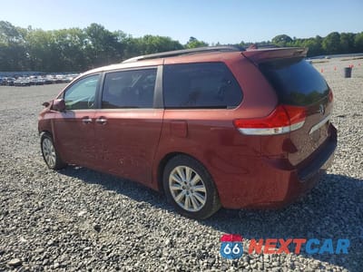 Drugie zdjęcie samochodu z przodu: 2012 TOYOTA SIENNA LIMITED 7-PASSENGER VIN:5TDYK3DC9CS236067 - miniatura