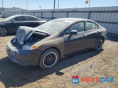 2012 HONDA CIVIC LX 2HGFB2F55CH611095 - główne zdjęcie licytacji z USA - miniatura