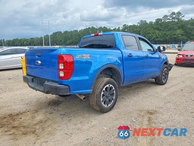 Trzecie zdjęcie samochodu z tyłu: 2021 FORD RANGER XL VIN:1FTER4EH2MLD88225 - miniatura
