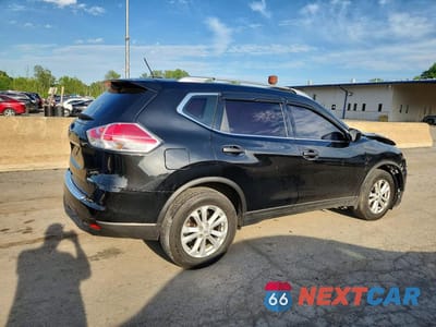 Trzecie zdjęcie samochodu z tyłu: 2016 NISSAN ROGUE S VIN:KNMAT2MV8GP604975 - miniatura