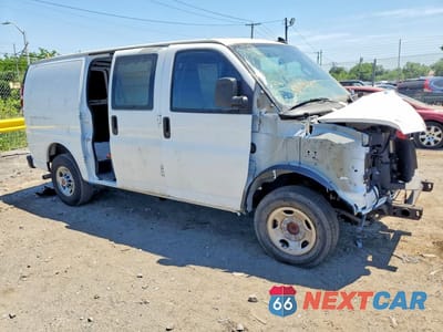 Czwarte zdjęcie samochodu z boku: 2023 GMC SAVANA G2500 VIN:1GTW7AFP1P1238220 - miniatura