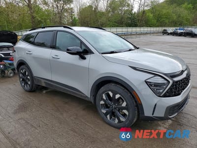 Czwarte zdjęcie samochodu z boku: 2024 KIA SPORTAGE X LINE VIN:5XYK6CDF1RG205163 - miniatura
