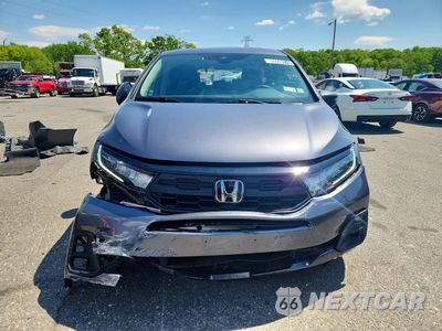 Piąte zdjęcie samochodu w środku: 2025 HONDA ODYSSEY EXL VIN:5FNRL6H66SB074067 - miniatura