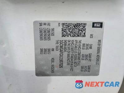 Zdjęcie 14 z 14 samochodu: 2018 CHEVROLET EXPRESS G2 - DELIVERY VAN VIN:1GCWGAFGXJ1907026 - miniatura